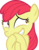 Size: 4185x5306 | Tagged: safe, artist:frownfactory, edit, editor:slayerbvc, vector edit, apple bloom, earth pony, pony, campfire tales, g4, accessory-less edit, excited, faic, female, filly, grin, happy, missing accessory, reaction image, simple background, smiling, solo, transparent background, vector