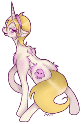 Size: 408x600 | Tagged: safe, artist:pony-untastic, pony, homestuck, ponified, rose lalonde