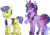 Size: 1641x1154 | Tagged: safe, artist:artistcoolpony, comet tail, twilight sparkle, alicorn, pony, unicorn, g4, my little pony: friendship is magic, the last problem, duo, female, male, older, older twilight, older twilight sparkle (alicorn), princess twilight 2.0, ship:cometlight, shipping, straight, twilight sparkle (alicorn)