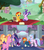 Size: 1280x1440 | Tagged: safe, edit, edited screencap, screencap, luster dawn, silverstream, starlight glimmer, sunburst, twilight sparkle, alicorn, pony, g4, the crystalling, the cutie re-mark, the last problem, book, colt sunburst, female, filly, filly starlight glimmer, friendship, full circle, headmare starlight, heartwarming, not shipping, older, older silverstream, older starlight glimmer, older sunburst, ponyville, school of friendship, sire's hollow, the magic of friendship grows, then and now, twilight sparkle (alicorn), younger