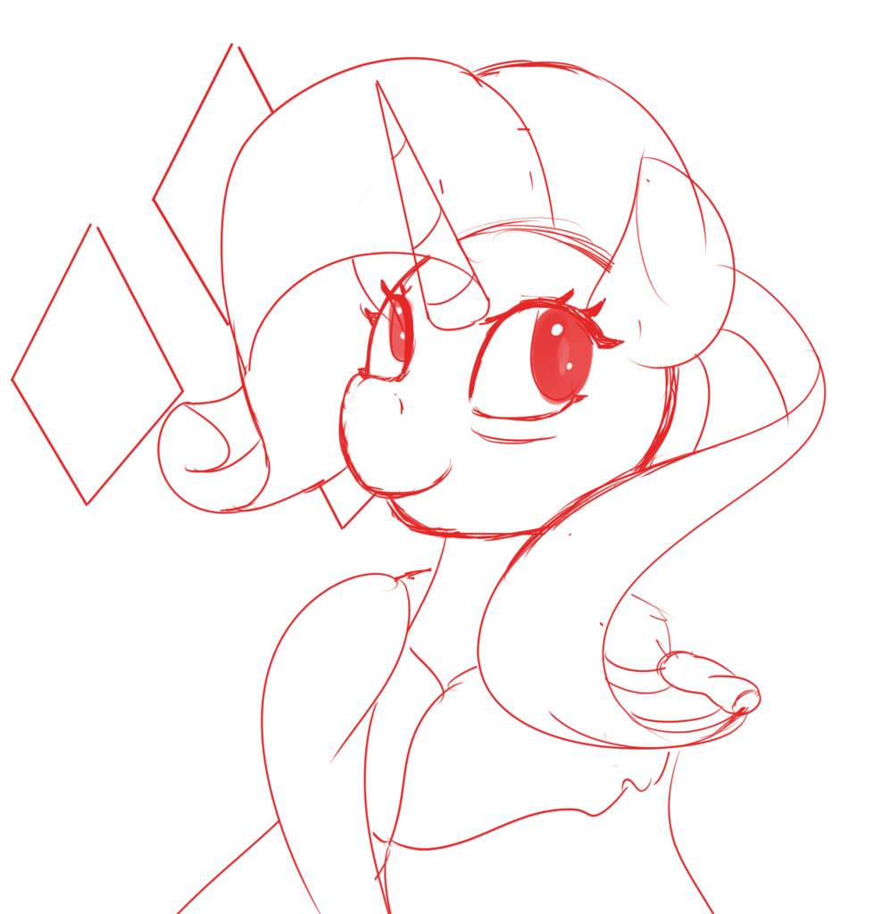Last Problem Rarity Drawing #2178897 - safe, artist:epicenehs, rarity, pony, g4, the last problem ...