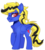 Size: 1312x1460 | Tagged: safe, artist:malicious-demi, oc, oc only, oc:thunder lightning, pegasus, pony, male, simple background, solo, stallion, transparent background, wings
