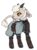 Size: 1254x1674 | Tagged: safe, artist:multiverseequine, derpibooru exclusive, oc, oc only, oc:quincy, goat, pony, armor, boots, chainmail, cloak, clothes, daybreak island, full body, goat oc, horizontal pupils, horns, male, shoes, simple background, solo, transparent background