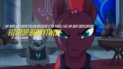 Size: 720x405 | Tagged: safe, edit, edited screencap, screencap, grubber, tempest shadow, g4, my little pony: the movie, overwatch, play of the game