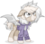 Size: 8599x8374 | Tagged: safe, artist:suramii, oc, oc only, oc:cuddy, bat pony, pony, absurd resolution, bat pony oc, clothes, coat markings, cutie mark, female, freckles, hoodie, mare, simple background, smiling, socks (coat markings), solo, transparent background, vector