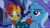 Size: 1280x720 | Tagged: safe, screencap, sunburst, trixie, pony, unicorn, g4, student counsel, duo, female, male, mare, stallion