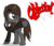 Size: 3500x3000 | Tagged: safe, artist:mrvector, oc, oc only, oc:sonata, pony, unicorn, elements of justice, turnabout storm, ace attorney, clothes, crossover, female, high res, mare, objection, reaction image, simple background, solo, suit, transparent background