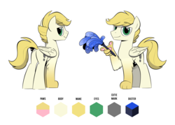 Size: 4200x3000 | Tagged: safe, artist:php104, oc, oc:exist, griffequus, original species, pegasus, pony, butt, duster, feather, male, plot, reference sheet, wings