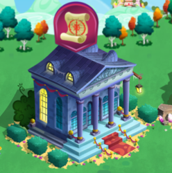 Size: 438x442 | Tagged: safe, gameloft, pony, g4, my little pony: magic princess, the anonymous campsite