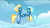 Size: 1920x1080 | Tagged: safe, screencap, lightning streak, misty fly, pegasus, pony, g4, the last problem, clapping, clothes, cloud, female, flying, male, mare, out of context, stallion, uniform, wonderbolts, wonderbolts uniform