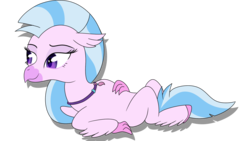 Size: 1920x1080 | Tagged: safe, artist:nine the divine, silverstream, classical hippogriff, hippogriff, g4, female, simple background, solo, transparent background
