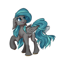 Size: 1200x1200 | Tagged: safe, artist:coldtrail, oc, oc only, oc:dazzling rain, pegasus, pony, simple background, solo, transparent background