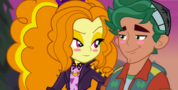 Size: 2128x1080 | Tagged: safe, artist:3d4d, adagio dazzle, timber spruce, equestria girls, equestria girls series, g4, sunset's backstage pass!, spoiler:eqg series (season 2), female, male, shipping, straight, timberdazzle