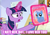 Size: 1000x700 | Tagged: safe, edit, edited screencap, screencap, lord tirek, queen chrysalis, trixie, twilight sparkle, alicorn, pony, a horse shoe-in, g4, the ending of the end, book, cropped, female, hate, hey arnold, implied lesbian, implied shipping, implied twixie, lesbian, love, reference, ship:twixie, shipping, solo, text edit, tsundere, tsunlight sparkle, twilight sparkle (alicorn)