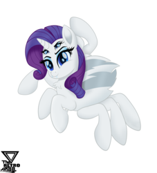 Size: 4021x4423 | Tagged: safe, alternate version, artist:theretroart88, rarity, monster pony, original species, spiderpony, g4, absurd resolution, background removed, female, four eyes, halloween, holiday, horn, multiple eyes, smiling, solo, species swap, spidarity, spider web, spiderponyrarity, vector