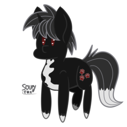 Size: 3000x3000 | Tagged: safe, artist:soupyfox, oc, oc only, oc:dog whisperer, pony, unicorn, chibi, high res, simple background, solo, transparent background, ych result