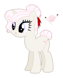 Size: 349x431 | Tagged: safe, artist:x-dainichi-x, oc, oc only, pony, unicorn, base used, female, mare, offspring, parent:rarity, parent:trenderhoof, parents:trenderity, simple background, solo, transparent background