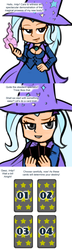 Size: 688x2400 | Tagged: safe, artist:livesmutanon, trixie, comic:based anon, equestria girls, g4, card, human coloration
