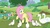 Size: 1920x1080 | Tagged: safe, screencap, fluttershy, bird, butterfly, hummingbird, pony, swan, g4, the last problem, piper perri surrounded