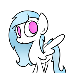 Size: 500x500 | Tagged: safe, artist:wisheslotus, oc, oc only, oc:wishes, pegasus, pony, female, mare, pegasus oc, simple background, solo, white background, wings