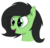 Size: 2257x2163 | Tagged: artist needed, safe, oc, oc only, oc:filly anon, earth pony, pony, bust, female, filly, high res, simple background, smiling, solo, transparent background
