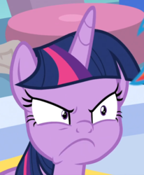 Size: 573x697 | Tagged: safe, screencap, twilight sparkle, alicorn, pony, g4, the ending of the end, angry face, cropped, female, mare, shrunken pupils, solo, twilight sparkle (alicorn)