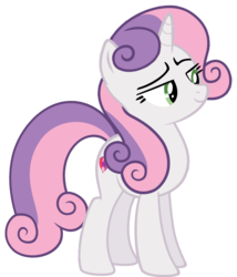 Size: 1375x1605 | Tagged: safe, artist:sebaslovetwilight, sweetie belle, pony, unicorn, g4, growing up is hard to do, cutie mark, female, mare, older, older sweetie belle, simple background, solo, the cmc's cutie marks, transparent background, vector