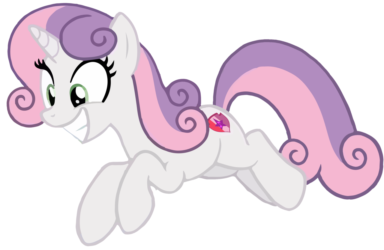 Sweetie Belle Thinking