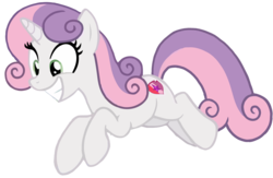Size: 2985x1946 | Tagged: safe, artist:sebaslovetwilight, sweetie belle, pony, unicorn, g4, growing up is hard to do, cutie mark, female, high res, jumping, mare, older, older sweetie belle, simple background, smiling, solo, the cmc's cutie marks, transparent background, vector