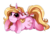 Size: 2700x1968 | Tagged: safe, artist:pridark, oc, oc only, oc:peppermint taffy, pony, unicorn, chest fluff, commission, cute, female, mare, ocbetes, simple background, smiling, solo, transparent background