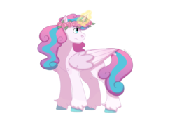 Size: 1280x854 | Tagged: safe, artist:itstechtock, princess flurry heart, pony, g4, female, magic, older, older flurry heart, simple background, solo, transparent background