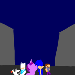 Size: 1000x1000 | Tagged: safe, twilight sparkle, bird, goose, g4, explosives, flossing (dance), lego batman, male, minecraft, sonic the hedgehog, sonic the hedgehog (series), steve from minecraft, tnt