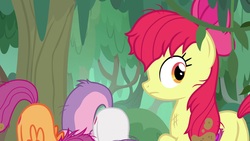 Size: 1920x1080 | Tagged: safe, screencap, apple bloom, scootaloo, sweetie belle, earth pony, pony, g4, growing up is hard to do, cutie mark crusaders, face down ass up, female, mare, mud, muddy, older, older apple bloom, scootabutt, solo focus