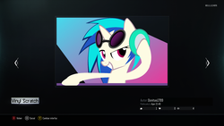 Size: 1920x1080 | Tagged: safe, dj pon-3, vinyl scratch, pony, g4, call of duty, call of duty: black ops 3, spanish, video game