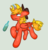 Size: 696x721 | Tagged: safe, artist:hunterthewastelander, oc, oc only, oc:ricochet, alicorn, pony, fallout equestria, alcohol, alicorn oc, beer bottle, glowing horn, hat, horn, magic, male, solo, stallion, telekinesis, walking