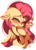 Size: 1159x1605 | Tagged: safe, artist:tohupo, fluttershy, pegasus, pony, g4, blushing, bust, cute, dialogue, ear fluff, eyes closed, female, floppy ears, heart, mare, shyabetes, simple background, smiling, solo, speech bubble, three quarter view, wings