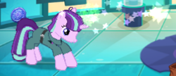 Size: 252x109 | Tagged: safe, gameloft, starlight glimmer, pony, g4, clothes, uniform