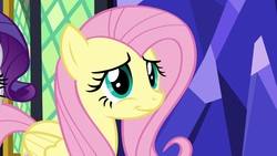 Size: 1920x1080 | Tagged: safe, screencap, fluttershy, pony, g4, the last problem, cute, shyabetes, solo focus