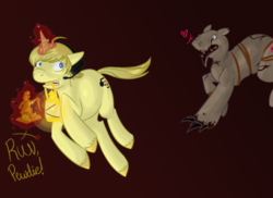 Size: 900x655 | Tagged: safe, artist:puppet-rhymes, pony, amnesia: the dark descent, pewdiepie, ponified