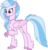 Size: 3000x3124 | Tagged: safe, artist:cloudy glow, silverstream, classical hippogriff, hippogriff, g4, the last problem, .ai available, female, high res, older, older silverstream, raised hoof, simple background, smiling, solo, transparent background, vector