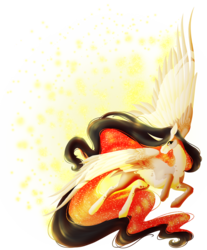 Size: 2051x2480 | Tagged: safe, artist:oneiria-fylakas, oc, oc only, oc:healthy o'lantern, pegasus, pony, female, high res, mare, simple background, solo, transparent background