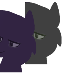 Size: 316x351 | Tagged: safe, pony, busts in silhouette, emoji, ponified, silhouette