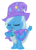 Size: 181x253 | Tagged: safe, artist:itsaaudraw, trixie, dragon, g4, baby, baby dragon, cape, clothes, cropped, dragonified, eyes closed, female, hat, simple background, solo, species swap, transparent background, trixie's cape, trixie's hat, trixiedragon