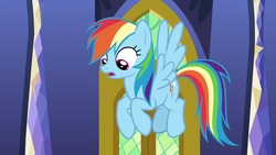 Size: 1920x1080 | Tagged: safe, screencap, rainbow dash, pony, g4, the last problem, female, mare, solo