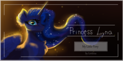 Size: 4000x2000 | Tagged: safe, artist:livitoza, princess luna, alicorn, pony, g4, digital art, female, solo, traditional art