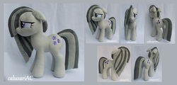 Size: 2320x1116 | Tagged: safe, artist:calusariac, marble pie, earth pony, pony, g4, irl, photo, plushie, solo