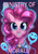 Size: 1754x2480 | Tagged: safe, artist:jedayskayvoker, part of a set, pinkie pie, earth pony, pony, fallout equestria, g4, bust, ear fluff, fanfic, fanfic art, female, grin, looking at you, mare, ministry mares, ministry of morale, pinkamena diane pie, portrait, poster, smiling, solo, text