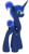 Size: 1833x3446 | Tagged: safe, artist:zeka10000, princess luna, alicorn, pony, g4, alternate hairstyle, bedroom eyes, both cutie marks, butt, female, looking at you, looking back, looking back at you, mare, plot, short mane, short tail, simple background, solo, transparent background