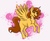 Size: 2855x2321 | Tagged: safe, artist:bella-pink-savage, oc, oc only, oc:aspen, alicorn, pony, alicorn oc, birthday, female, high res, hippie, jewelry, necklace, peace, peace symbol, smiling, solo