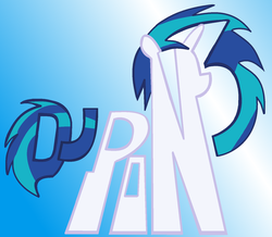 Size: 1024x892 | Tagged: safe, artist:sallycars, dj pon-3, vinyl scratch, pony, g4, female, solo, typography